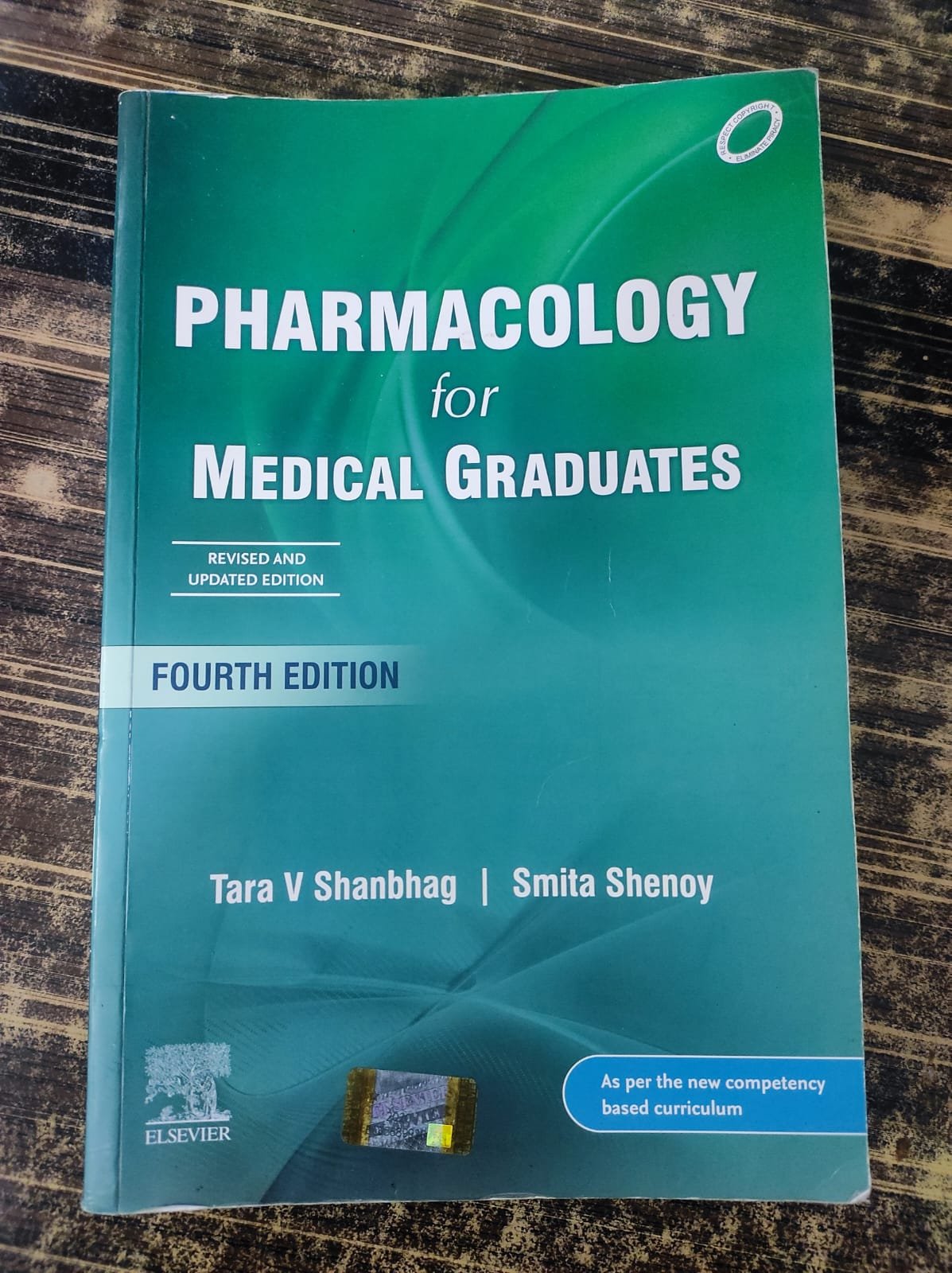 Second Hand Pharmacology For Medical Graduates Shanbhagh Shenoy