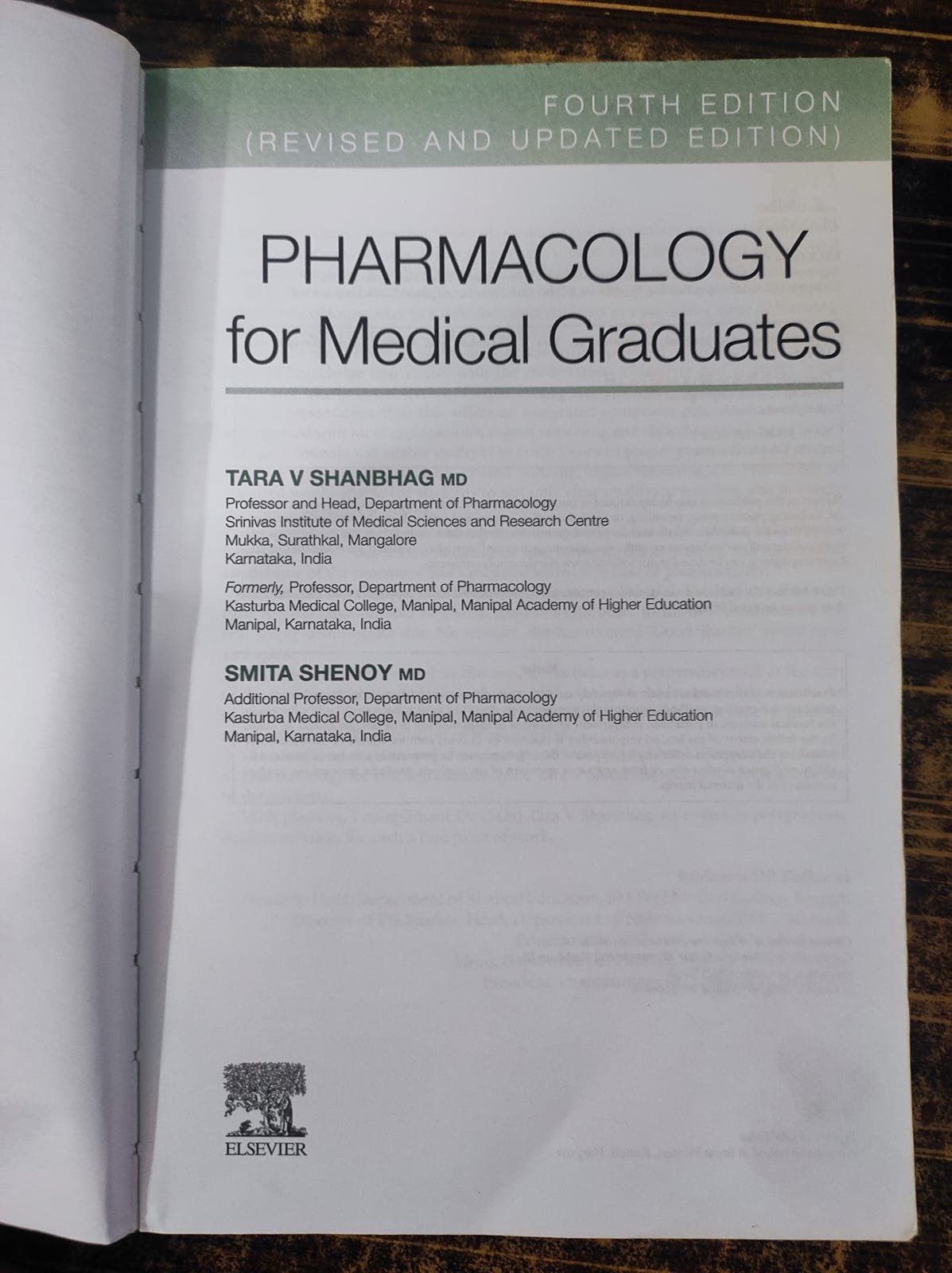 Second Hand Pharmacology For Medical Graduates Shanbhagh Shenoy