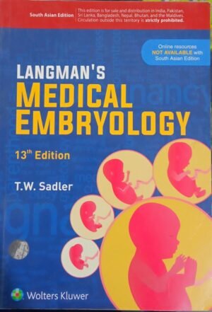 Second Hand Langmans Medical Embryology 13th Edition