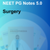 Prepladder NEET P.G. Surgery Notes Edition 5 Photocopy 2023