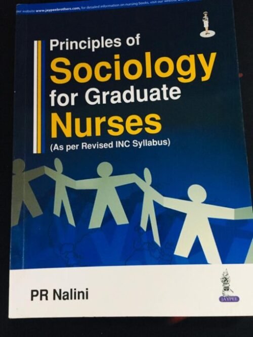 Sociology For Graduate Nurses by PR Nalini in English 