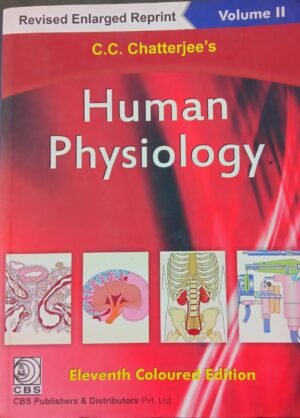 Second Hand Human Physiology 11th Edition Volumes 1 And 2 By CC Chatterjee CBS