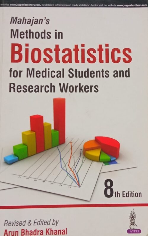 Second Hand Mahajan Method in Biostatistics By Arun Bhadra Khanal 8th Edition