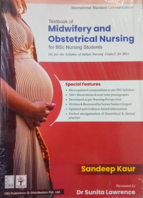 Textbook of Midwifery And Obstetrical Nursing By Sandeep Kaur in English 