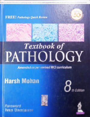 Second Hand Textbook of Pathology By Harsh Mohan 8th Edition 