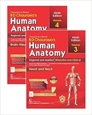 Human Anatomy Vol 3 + 4 | Head Neck And Brain | BD Chaurasia 9th Latest Edition 2023