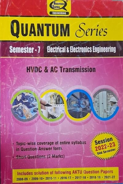 HVDC & AC Transmission Quantum Series B.Tech 2022-2023 AKTU ...