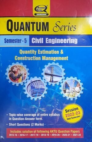 Quantum | Quantity Estimation And Construction Management Sem 5 | 2022 | 2023