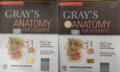 Second Hand Grays Anatomy For Students 2nd South Asia Edition | Set Of 2 Volumes 