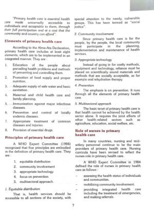 Second Hand Essentials Of Community Health Nursing K Park | 8th Edition