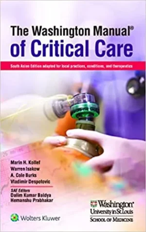 The Washington Manual Of Critical Care 1st South Asia Edition