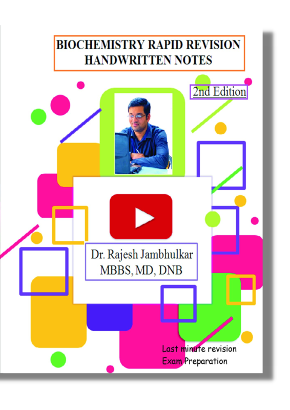 BIOCHEMISTRY Rapid Revision Handwritten Notes By Dr Rajesh Jambhulkar ...