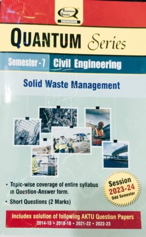 AKTU Quantum Series For BTech Civil Engineering Solid Waste Management 2023-2024