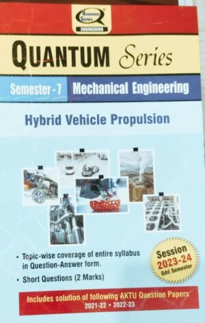 Quantum Series For BTech AKTU Sem 7 ME 2023-2024 Hybrid Vehicle Propulsion
