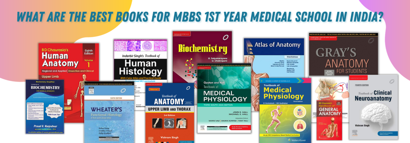 Online Book Store, India. What are the best books for MBBS 1st year Medical School in India?