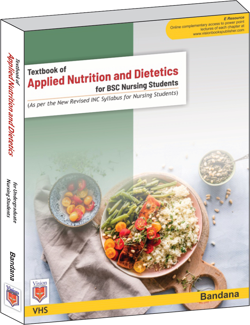 Text Book Of Applied Nutrition And Dietetics By Bandana VHS Publication ...