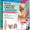 Moores Clinically Oriented Anatomy 3 Vol set by S Aruna Wolters Kluwer Publication 2022 