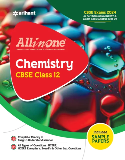 All in One Chemistry for CBSE Exam Class 12 by Indu Gupta Arihant Publication 2023