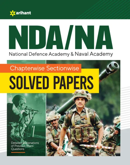 NDA NA Chapterwise Solved Papers by Arihant Publication 2023