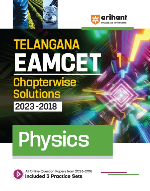 TELANGANA EAMCET Chapterwise Solutions 2023-2018 Physics by Dharmendra Singh Arihant Publication 2023