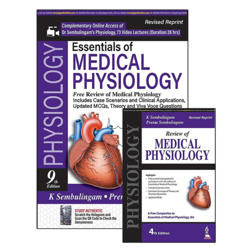 Essentials Of Medical Physiology By K Sembulingam Latest 9th Revised Edition 2023