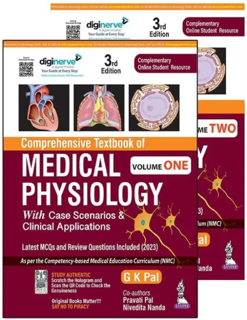 Textbook of Medical Physiology By GK Pal 2 Volumes 3rd Edition 2023