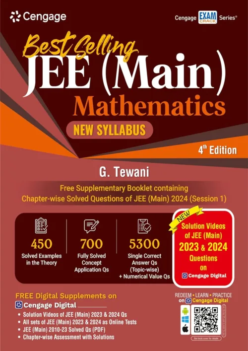 Cengage Best selling for JEE (MAINS) MATHEMATICS by .G.Tewani