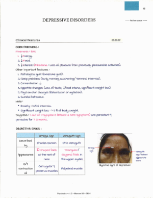 Psychiatry Marrow Notes Edition 8