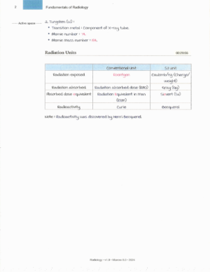 Radiology Marrow Notes Edition 8