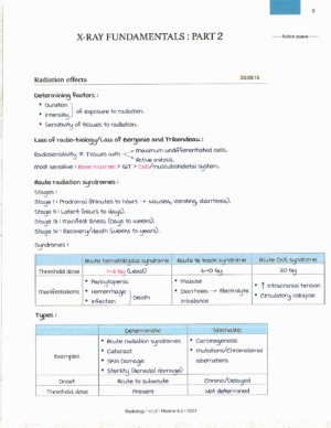 Radiology Marrow Notes Edition 8